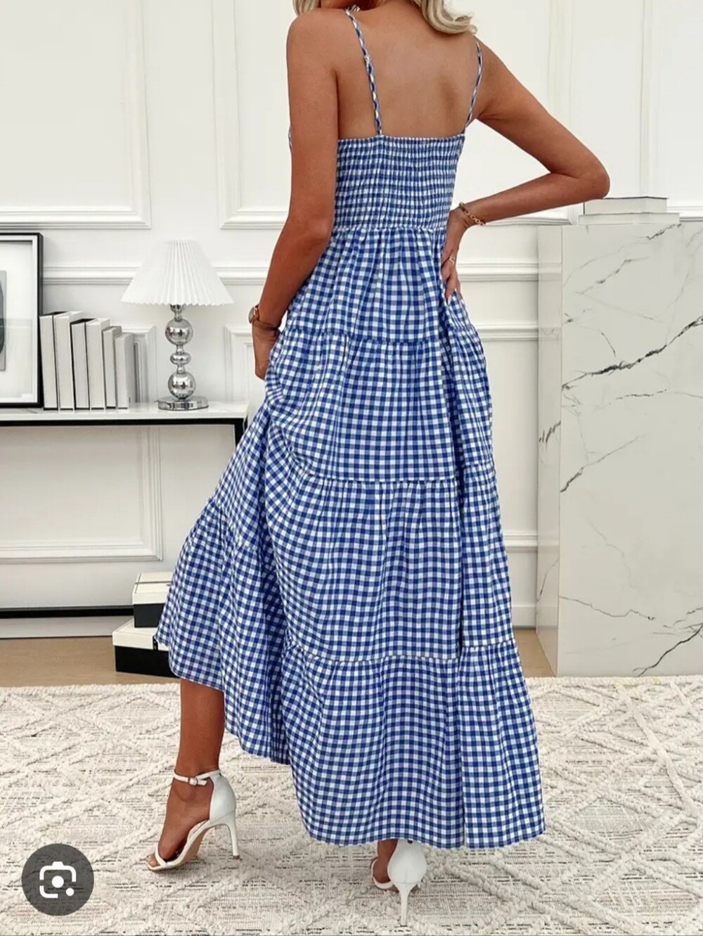 Brand New Plaid Maxi Dress Size XL